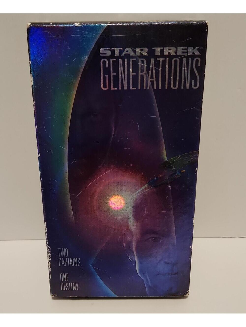 Star Trek: Generations Movie (VHS, 1994) William Shatner Jamea Doohan